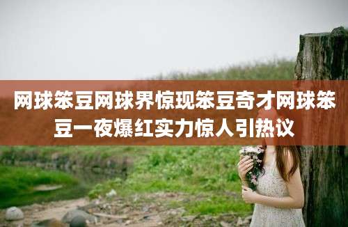 网球笨豆网球界惊现笨豆奇才网球笨豆一夜爆红实力惊人引热议