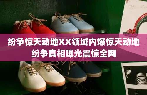 纷争惊天动地XX领域内爆惊天动地纷争真相曝光震惊全网