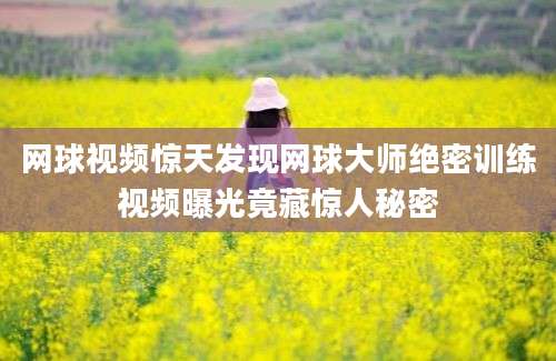 网球视频惊天发现网球大师绝密训练视频曝光竟藏惊人秘密