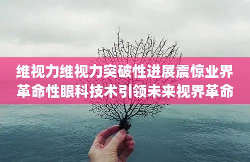 维视力维视力突破性进展震惊业界革命性眼科技术引领未来视界革命