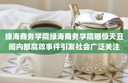 绿海商务学院绿海商务学院曝惊天丑闻内部腐败事件引发社会广泛关注