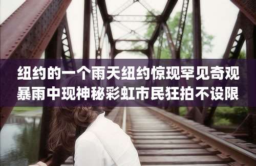 纽约的一个雨天纽约惊现罕见奇观暴雨中现神秘彩虹市民狂拍不设限
