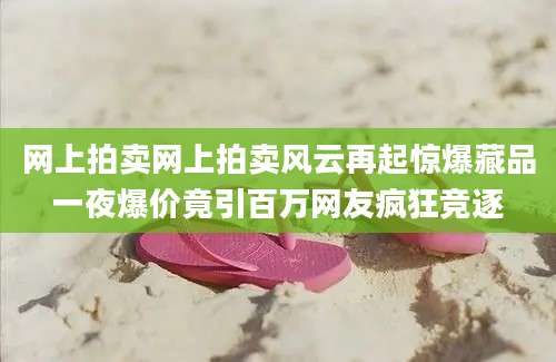网上拍卖网上拍卖风云再起惊爆藏品一夜爆价竟引百万网友疯狂竞逐