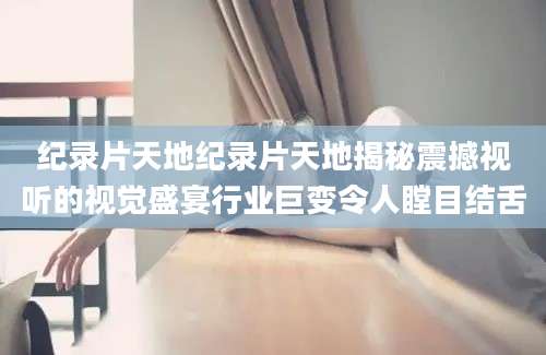 纪录片天地纪录片天地揭秘震撼视听的视觉盛宴行业巨变令人瞠目结舌
