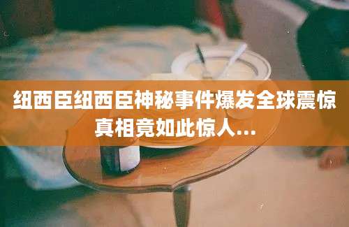 纽西臣纽西臣神秘事件爆发全球震惊真相竟如此惊人...