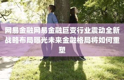 网易金融网易金融巨变行业震动全新战略布局曝光未来金融格局将如何重塑