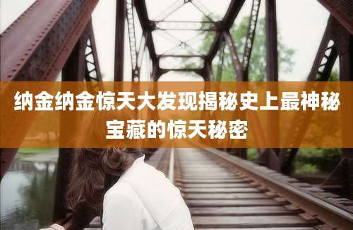 纳金纳金惊天大发现揭秘史上最神秘宝藏的惊天秘密